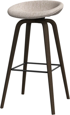 Барный стул Hauge - Capri ткань бежевого цвета 3230 -  Под заказ