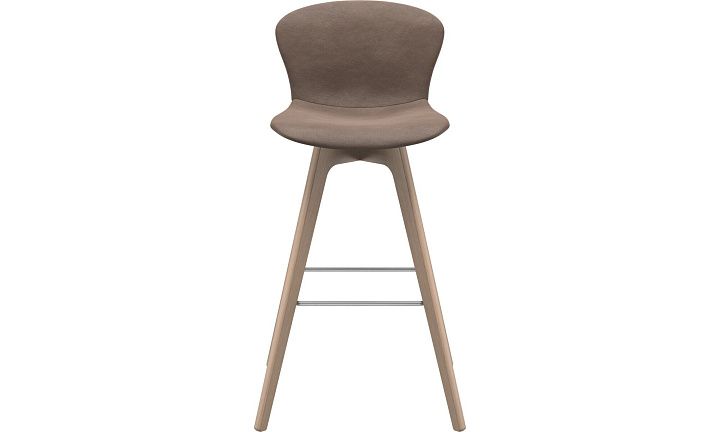 Барный стул Adelaide - York 5122 Кожа светло-коричневого цвета  -  Под заказ