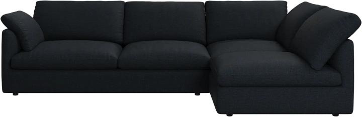 Угловой диван Milano - Tomelilla fabric 3144 Blue  -  Под заказ