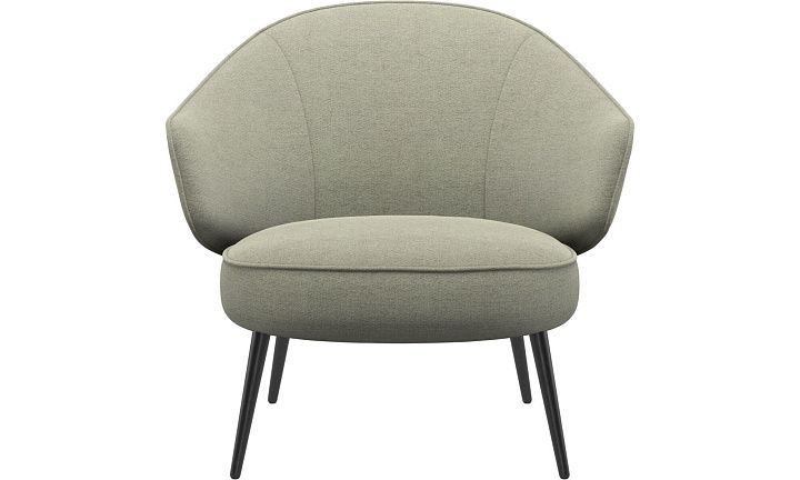 Кресло Charlotte - Lazio 3092 Светло-зеленая ткань  -  Под заказ