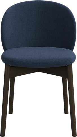 Обеденный стул Princeton - Frisco 2065 Ткань тёмно-синего цвета  -  Под заказ