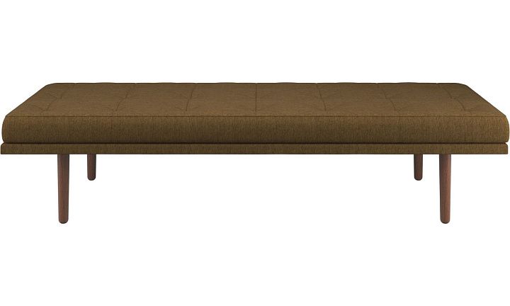 Кушетка Fusion - Bristol 3066 Ткань горчичного цвета  -  Под заказ