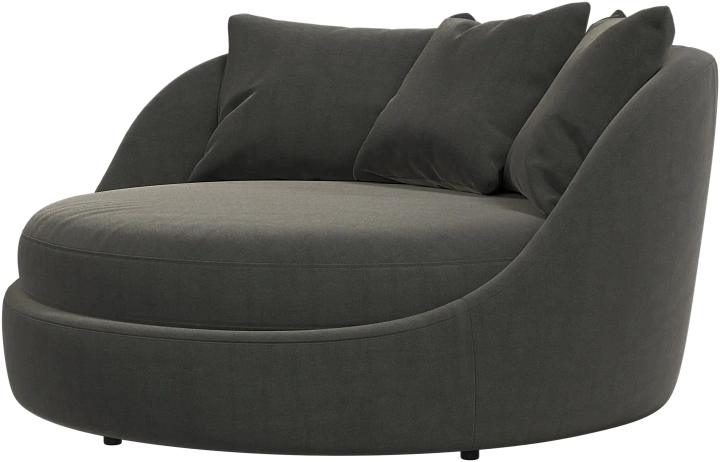 Кресло Ø -  Frisco 2058 Темно-зеленая ткань -  Под заказ