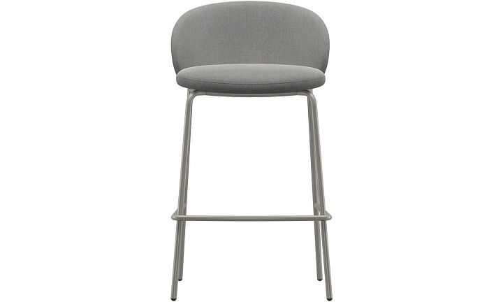 Барный стул Princeton - Tomelilla fabric 3142 Grey  -  Под заказ