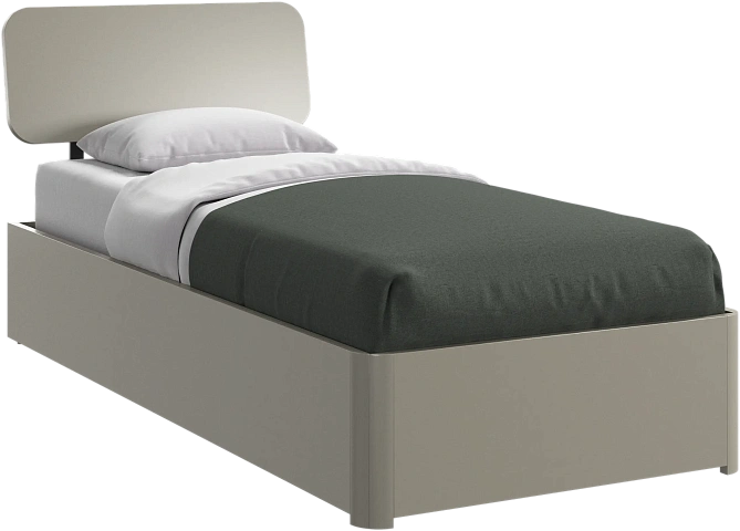 Кровать Element с установленным изголовьем -  Под заказ