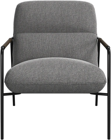 Кресло Terni - Bristol 3060 Ткань светло-серого цвета  -  Под заказ