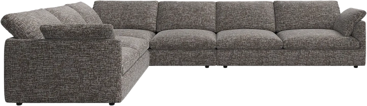 Угловой диван Milano - Tuscany коричневого цвета 3202 -  Под заказ