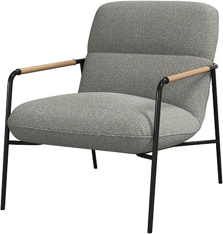 Кресло Terni - Bristol 3060 Ткань светло-серого цвета  -  Под заказ