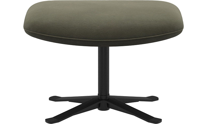 Подставка для ног Porto - York  5121 Kожа светло-зеленая -  Под заказ