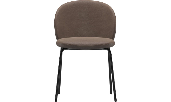 Обеденный стул Princeton - York 5122 Кожа светло-коричневого цвета  -  Под заказ