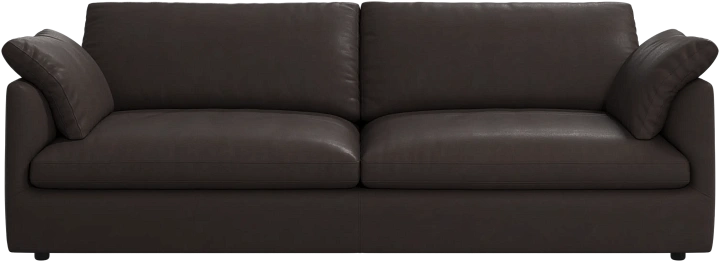 3-х местный диван Milano - Nordic Vintage кожа 5152 темно-коричневого цвета -  Под заказ