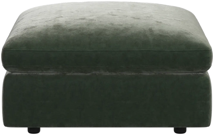 Пуф Milano -  Ravello 3223 Ткань  пыльно-зеленого цвета  -  Под заказ