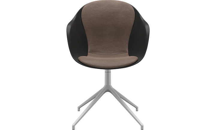 Cтул Adelaide с функцией вращения - York 5122 Кожа светло-коричневого цвета  -  Под заказ