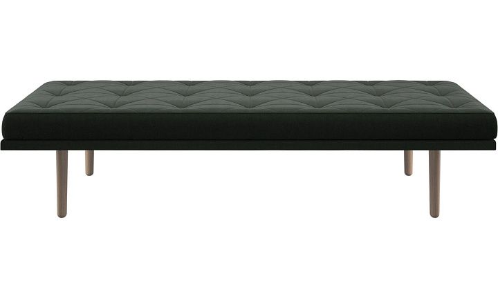 Кушетка Fusion -  Frisco 2058 Темно-зеленая ткань -  Под заказ