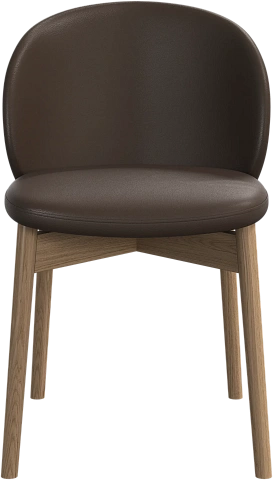 Обеденный стул Princeton - Nordic Grain 5131 Кожа цвета камня -  Под заказ