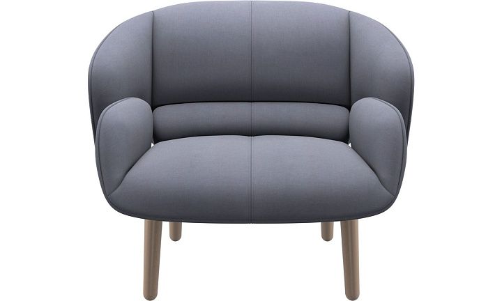 Кресло Fusion - Frisco 2056 Голубая ткань с функцией акваклин  -  Под заказ