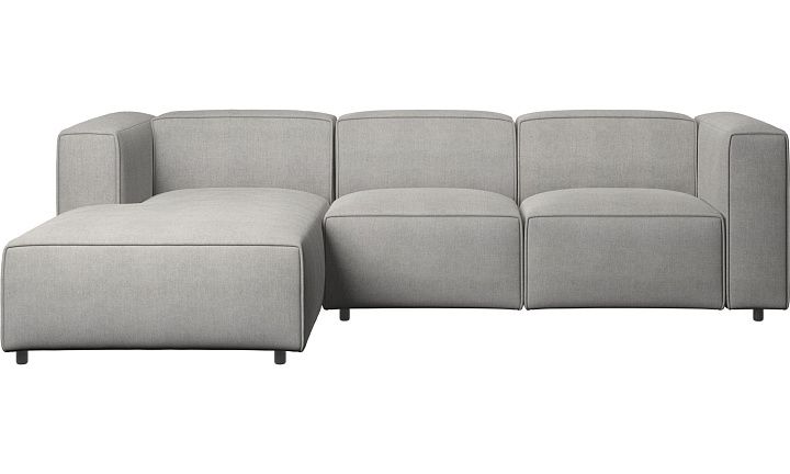 Диван Carmo с модулем для отдыха - Tomelilla fabric 3142 Grey  -  Под заказ