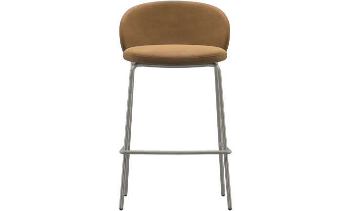 Барный стул Princeton - York 5120 Kожа коньячного цвета  -  Под заказ