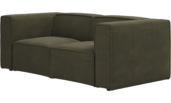 Диван Carmo - York  5121 Kожа светло-зеленая -  Под заказ