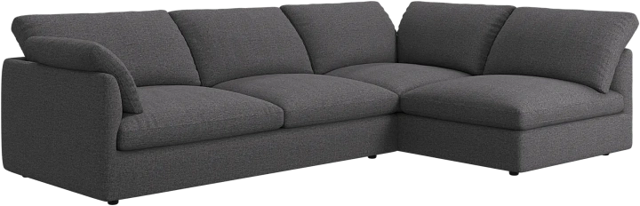 Угловой диван Milano - Tomelilla fabric 3142 Grey  -  Под заказ