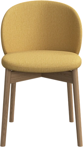 Обеденный стул Princeton - Capri ткань горчичного цвета 3234 -  Под заказ