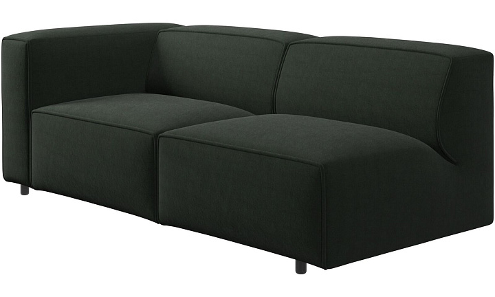 Диван Carmo -  Frisco 2058 Темно-зеленая ткань -  Под заказ