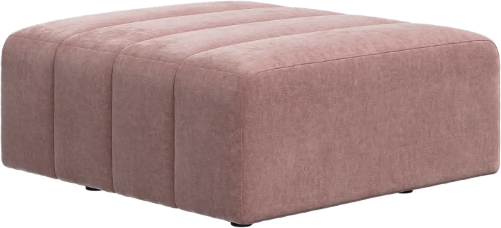 Пуф Bellagio -  Ravello 3224 Ткань  пыльно-розового цвета  -  Под заказ