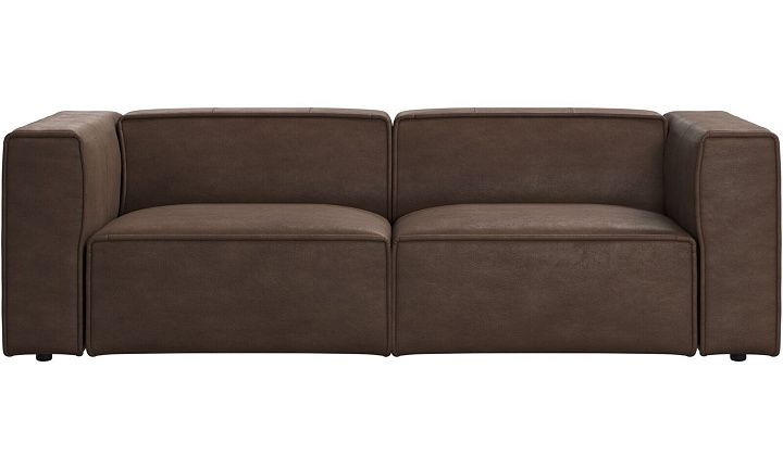 Диван Carmo - York 5122 Кожа светло-коричневого цвета  -  Под заказ