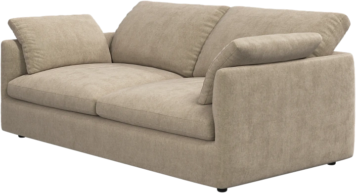 2.5 местный диван Milano -  Ravello 3220 Ткань песочного цвета  -  Под заказ