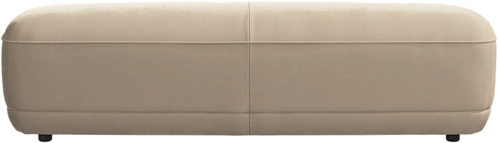 Скамейка Bolzano - Bologna ткань песочного цвета 3254 -  Под заказ