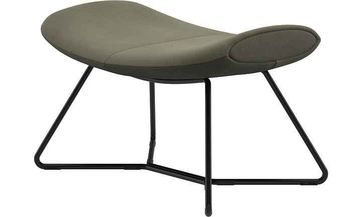 Подставка для ног Imola - York  5121 Kожа светло-зеленая -  Под заказ