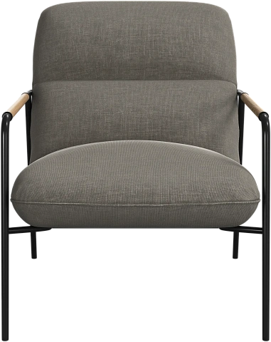 Кресло Terni - Napoli 2250 Ткань серебристо-серая  -  Под заказ