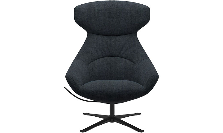 Кресло Porto с функцией вращения - Tomelilla fabric 3144 Blue  -  Под заказ