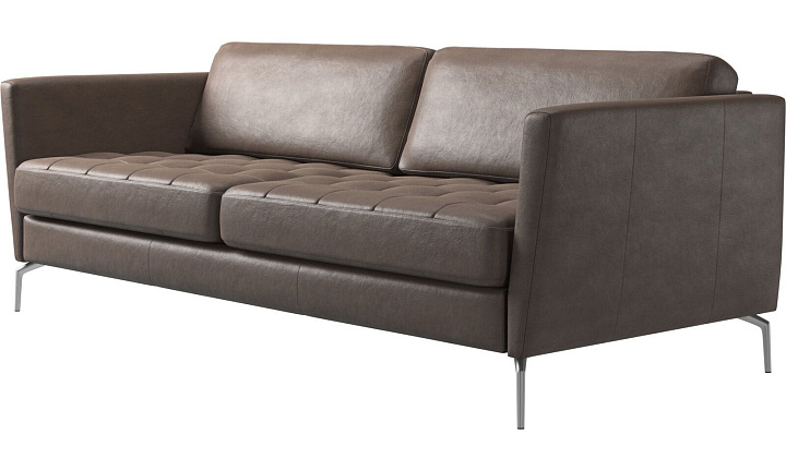 Диван Osaka - York 5122 Кожа светло-коричневого цвета  -  Под заказ