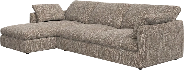 Угловой диван Milano - Tuscany бежевого цвета 3201 -  Под заказ