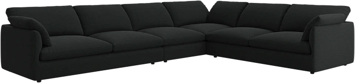 Угловой диван Milano -  Nani 2111 Ткань темно-серого цвета -  Под заказ