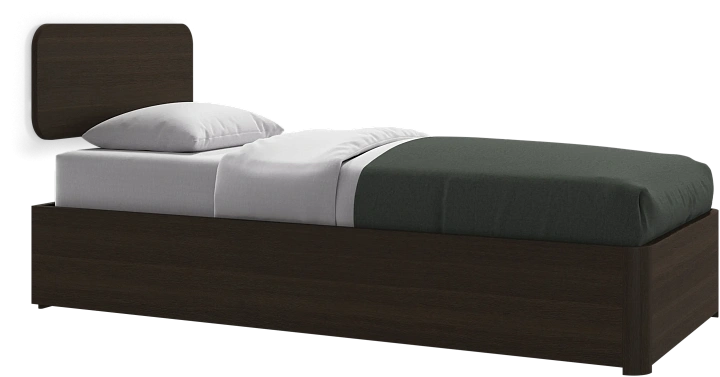 Кровать Element с настенным изголовьем  -  Под заказ