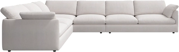 Угловой диван Milano - Frisco 2070 Бежевая ткань  -  Под заказ