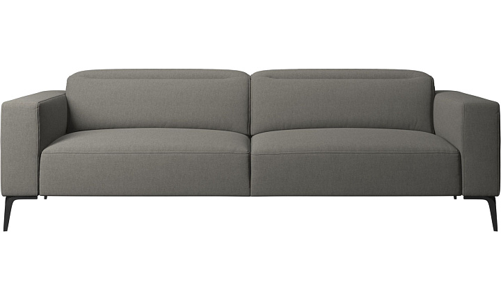 3-х местный диван Zürich - Frisco 2067 Ткань цвета серого камня  -  Под заказ