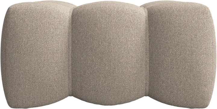 Пуф Nawabari - Lazio 3091 Ткань бежевого цвета  -  Под заказ