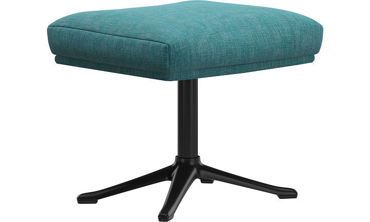 Подставка для ног Reno - Napoli 2253 Ткань зелено-голубого цвета  -  Под заказ