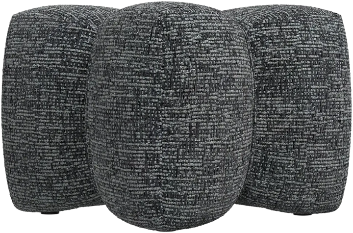 Пуф Nawabari - Tuscany серого цвета 3203 -  Под заказ