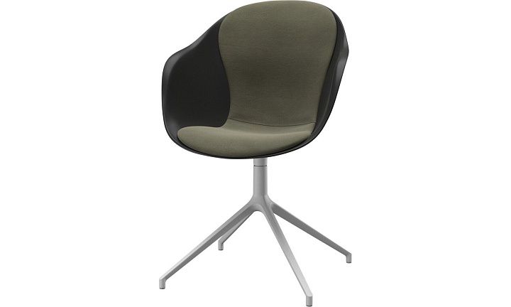 Cтул Adelaide с функцией вращения - York  5121 Kожа светло-зеленая -  Под заказ