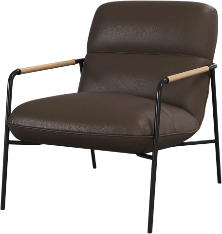 Кресло Terni - Nordic Grain 5131 Кожа цвета камня -  Под заказ