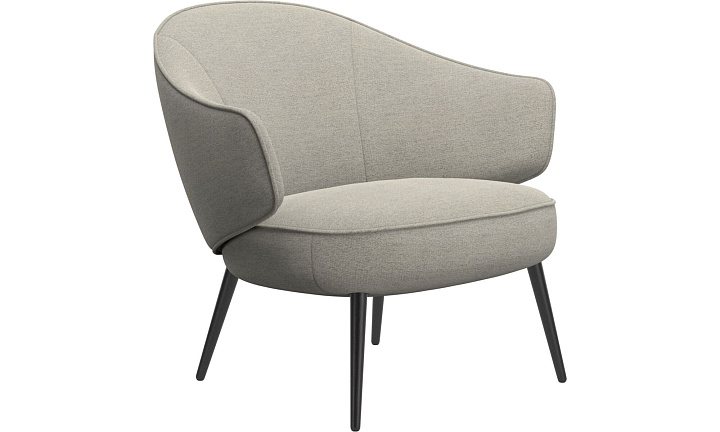 Кресло Charlotte - Lazio 3091 Ткань бежевого цвета  -  В наличии