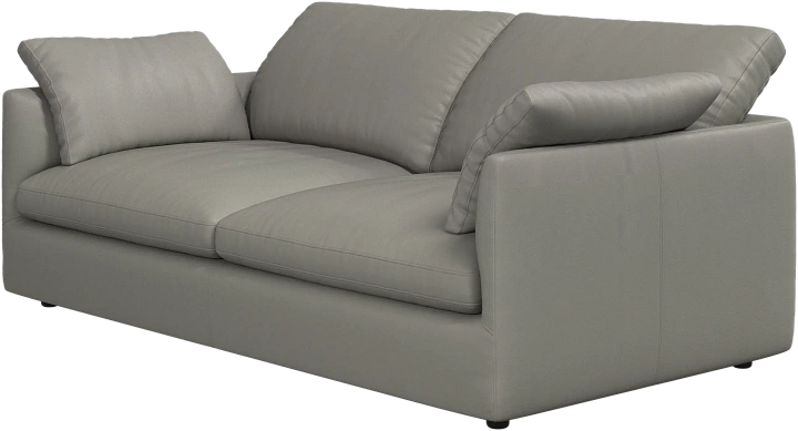 2.5 местный диван Milano - Nordic Grain 5132 Кожа серо-коричневого цвета -  Под заказ