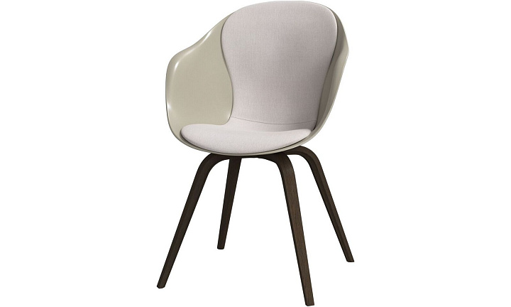 Обеденный стул Hauge - Frisco 2070 Бежевая ткань  -  Под заказ