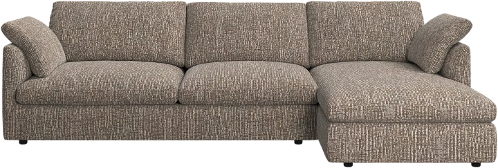 Угловой диван Milano - Tuscany бежевого цвета 3201 -  Под заказ