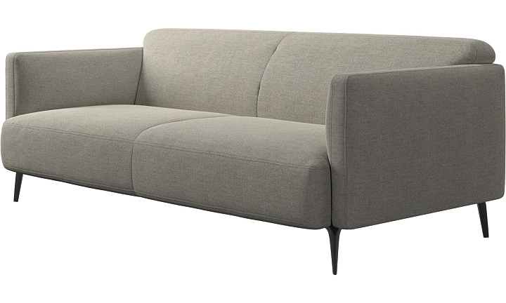 2,5 местный диван Modena с подлокотниками - Lazio 3091 Ткань бежевого цвета  -  Под заказ