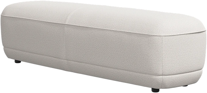 Скамейка Bolzano - Copenhagen Белый 3310 -  Под заказ